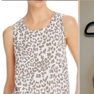 Cropped Leopard Tank